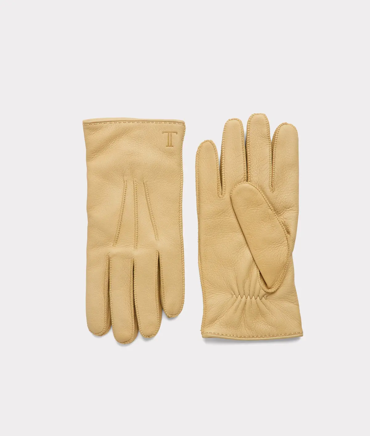 Men's Deerskin Gloves :: Tan 1