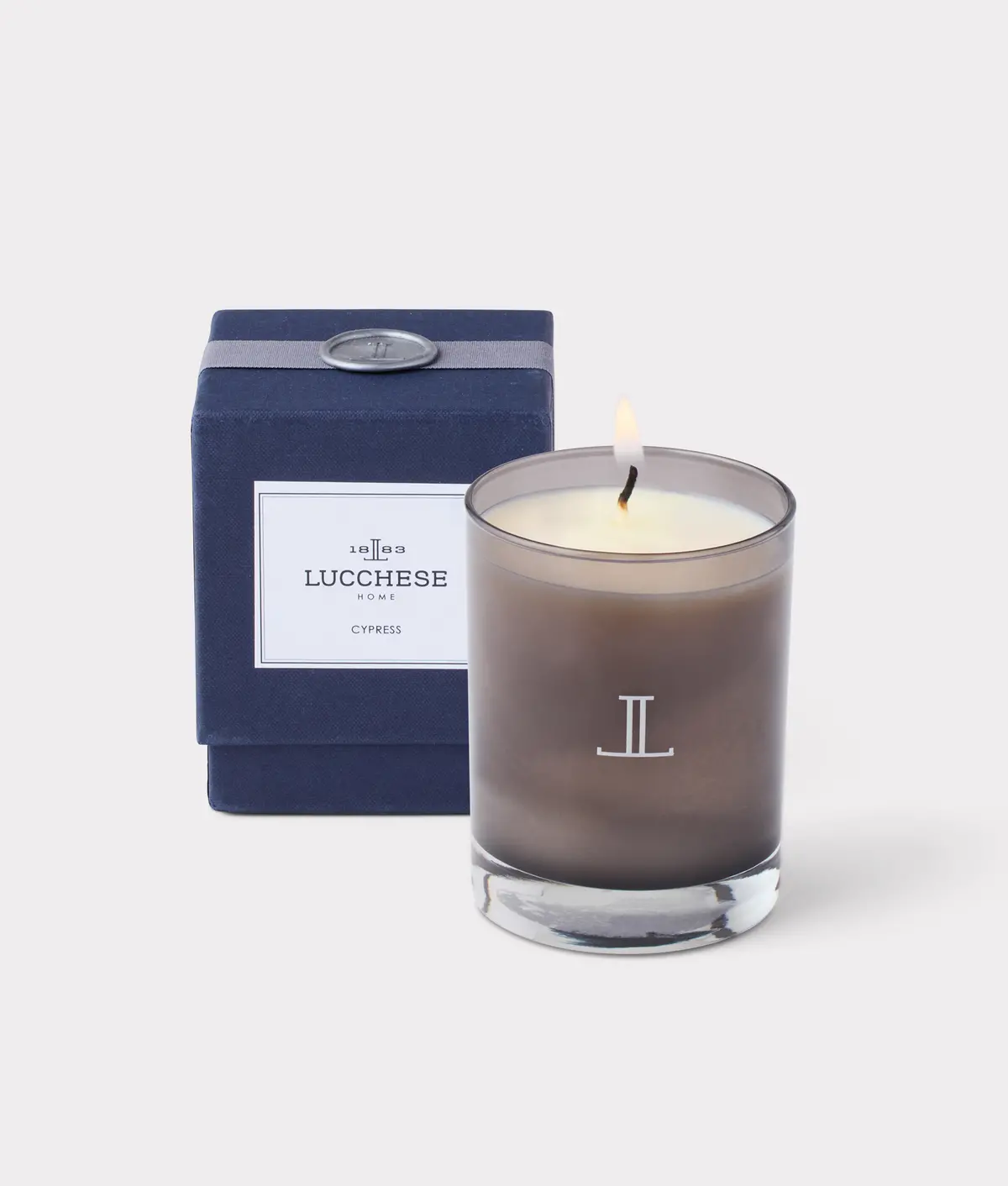 Cypress Scented Candle :: Grey 1