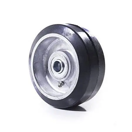 5" X 2" Mold-On Aluminum Wheel W/ Ball Bearing - 500 Lbs. Capacity 1
