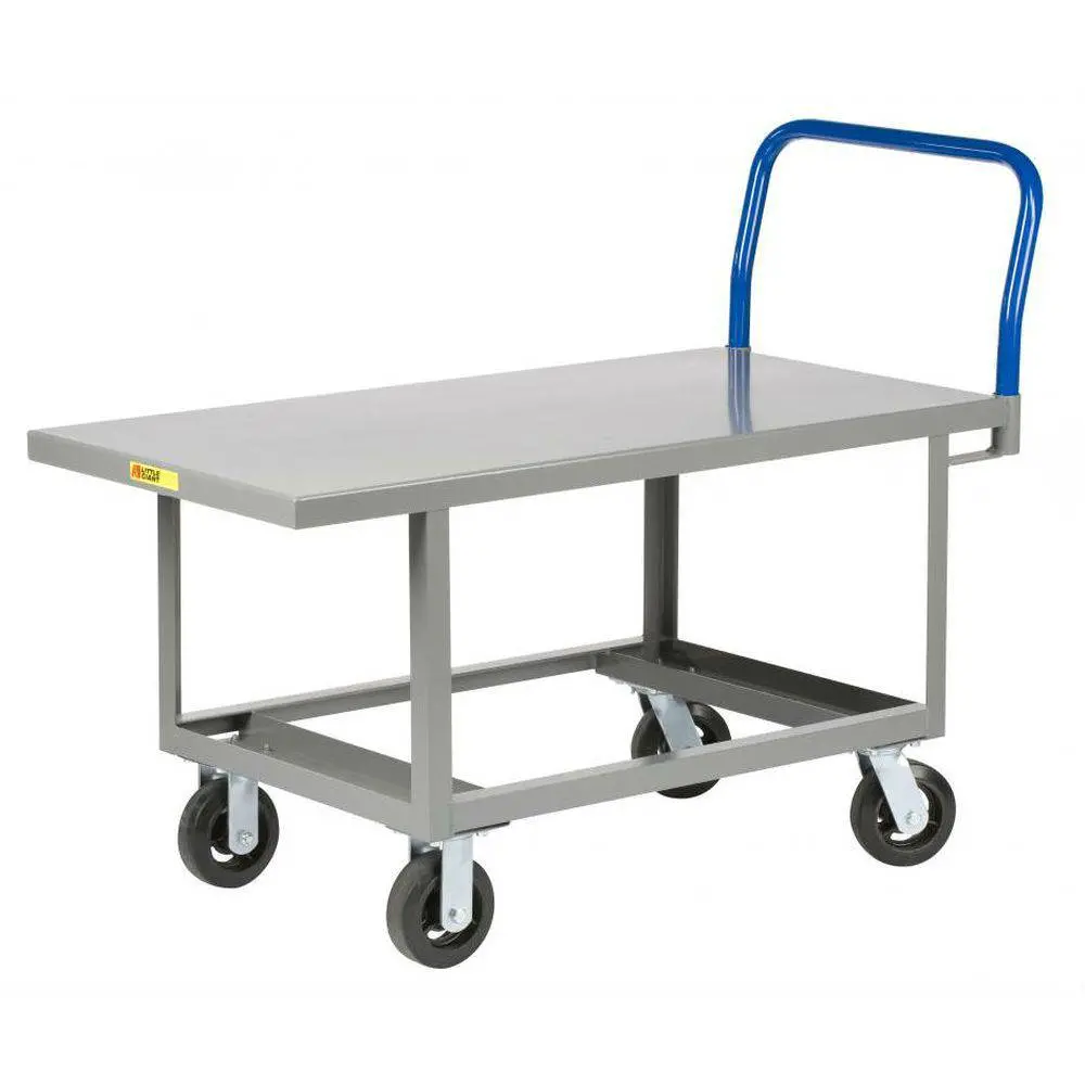 Ergonomic Work Height Platform Truck (Fixed Height Steel Deck) 1