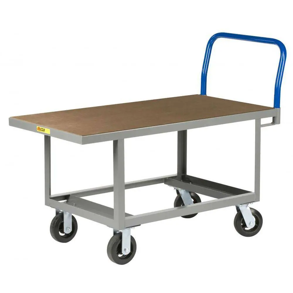 Ergo. Work Height Platform Truck (Fixed Height Hardwood, Steel Deck) 1