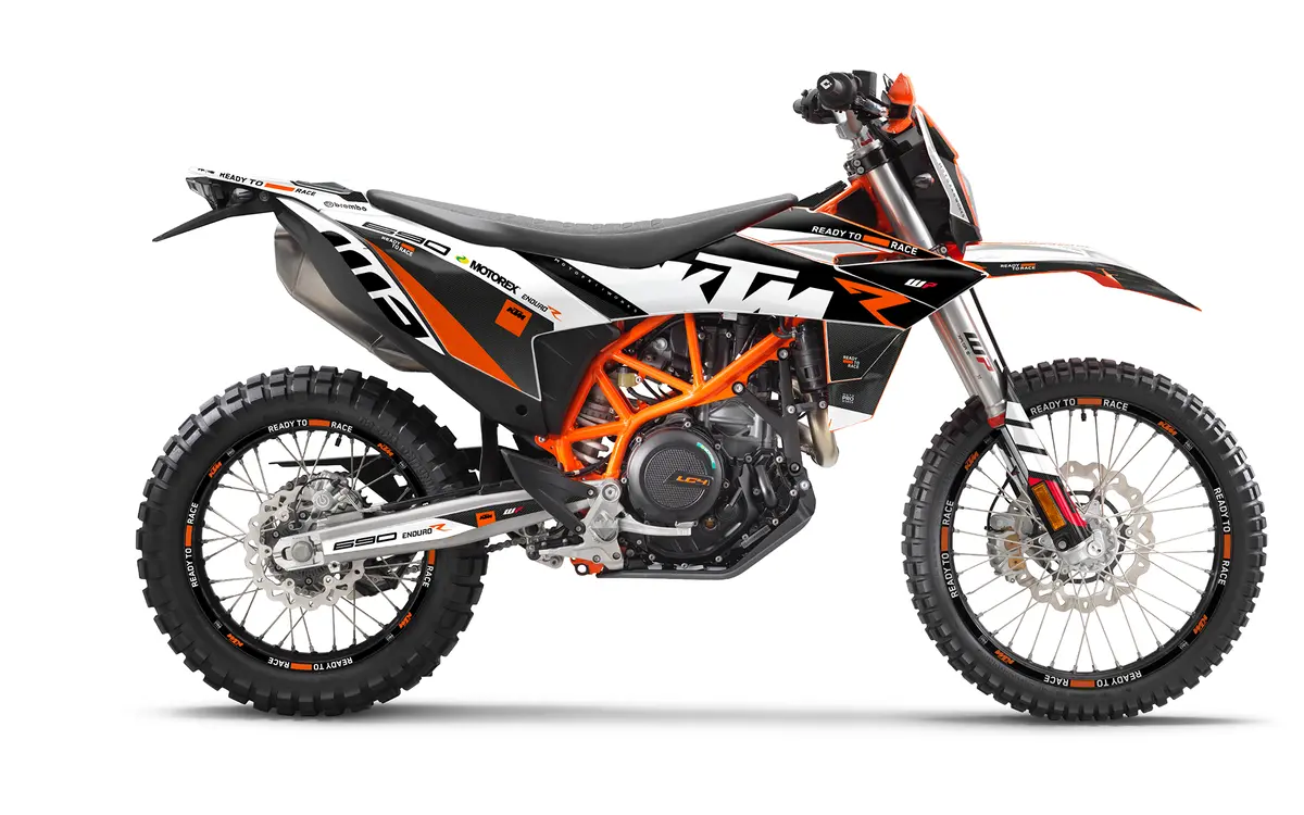 Ktm 690 Enduro R 2026 Graphics - "Rr-Tech 2.0.2.2" (White) 1