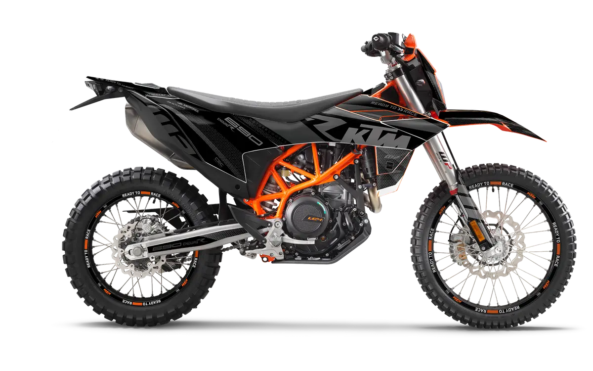 Ktm 690 Enduro R 2026 Graphics - "Rr-Tech" (Black) 1