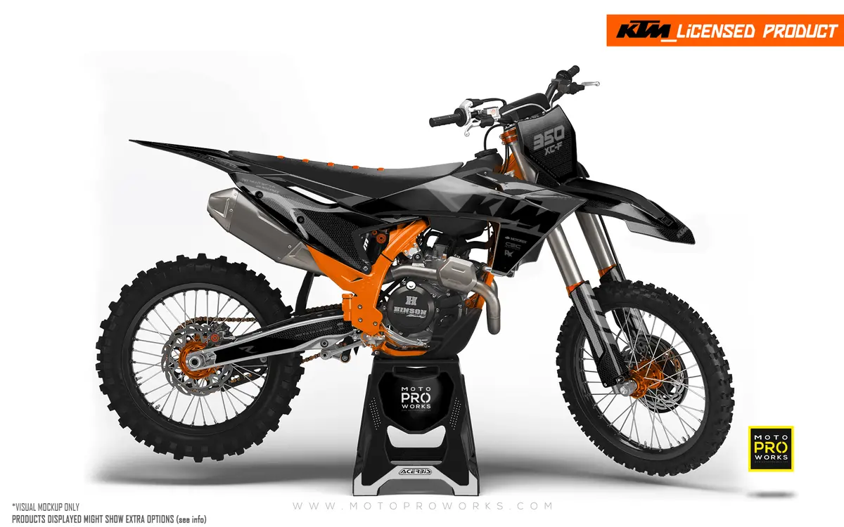 Ktm Sx / Sx-F Graphics - "Rr-Tech" (Black) 1