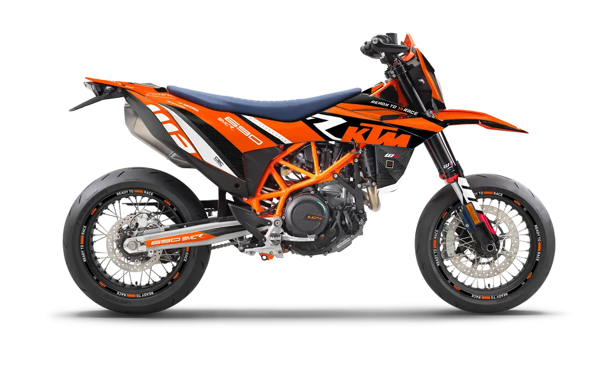 Ktm 690 Smc-R 2026 Graphics - "Rr-Tech" (Orange) 1