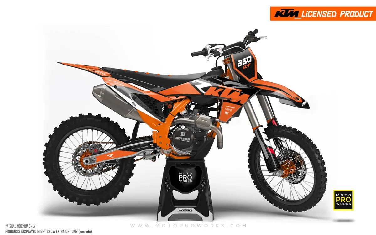 Ktm Sx / Sx-F Graphics - "Rr-Tech" (Orange) 1