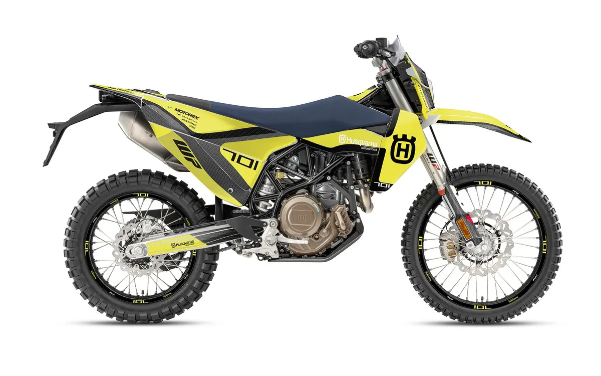 Husqvarna 701 Enduro 2026 Graphics - "Rr-Tech" (Yellow) 1