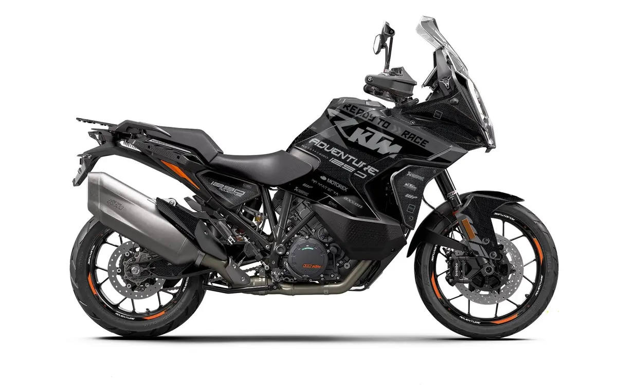 Ktm 1290 Super Adventure Graphics - "Rr-Tech" (Black) 1