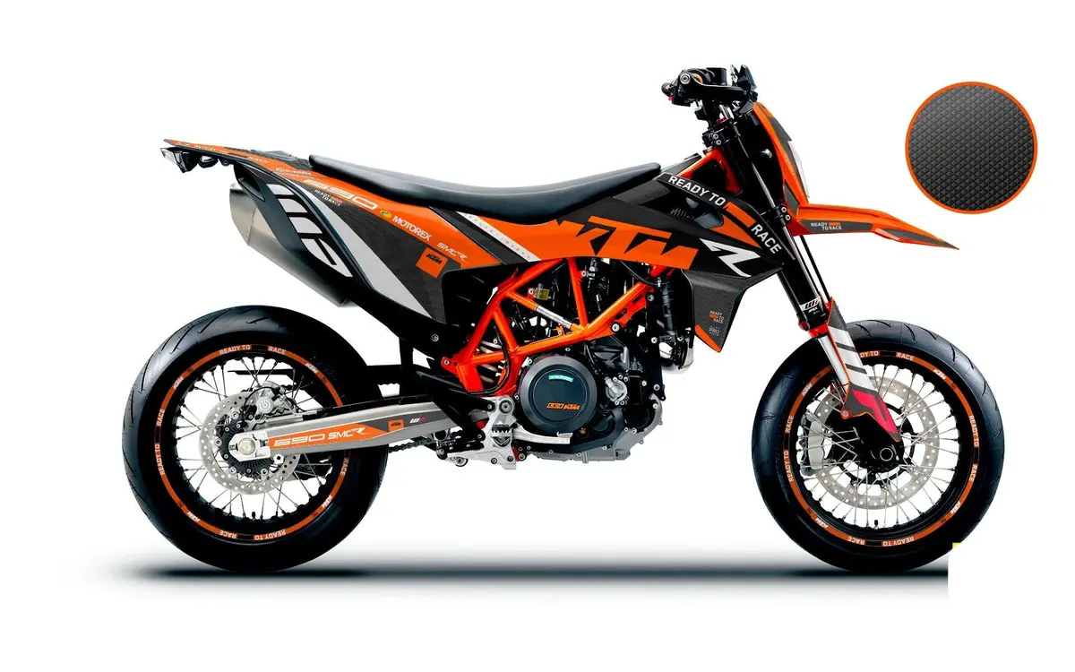 Ktm Graphics - 690 Smc-R "Rr-Tech 2.0.2.2" (Orange) 1