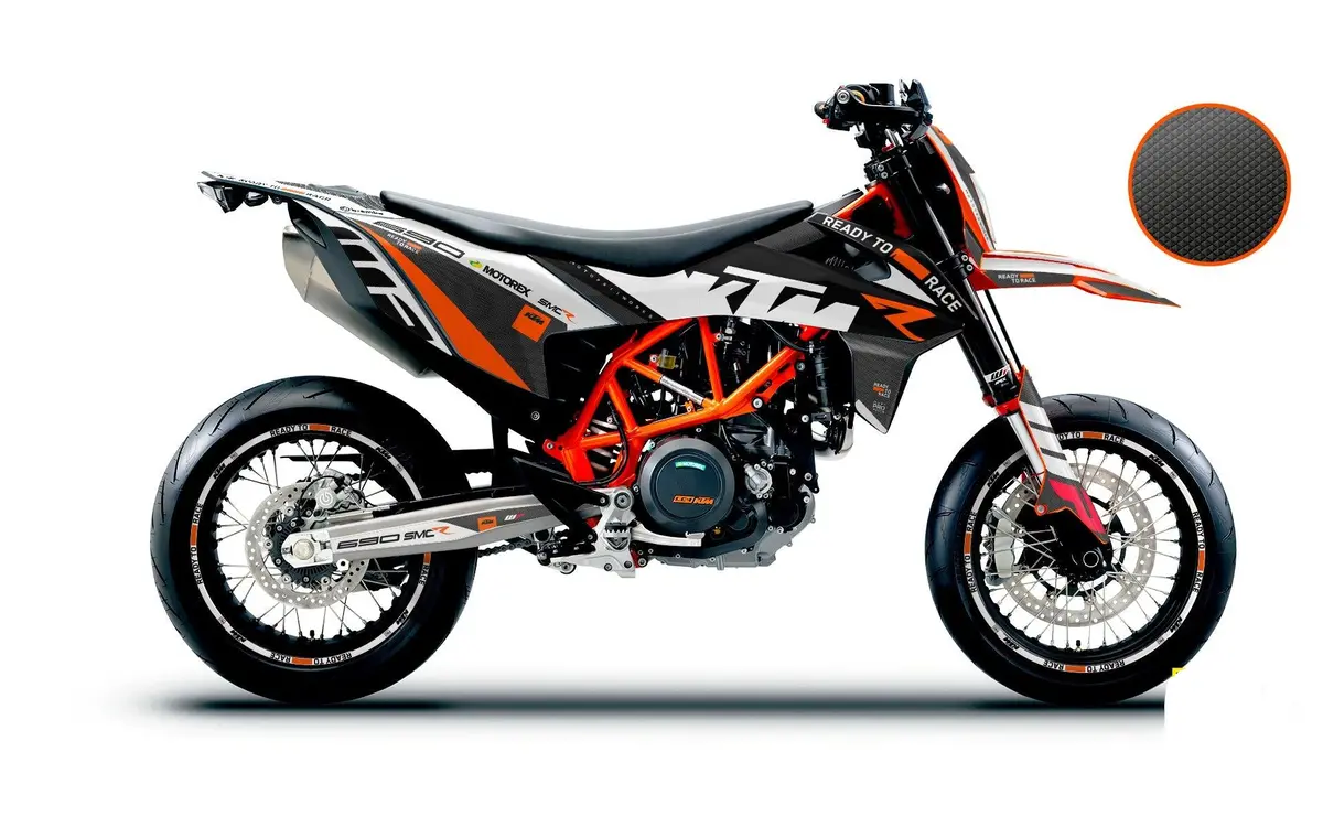 Ktm Graphics - 690 Smc-R "Rr-Tech 2.0.2.2" (White) 1