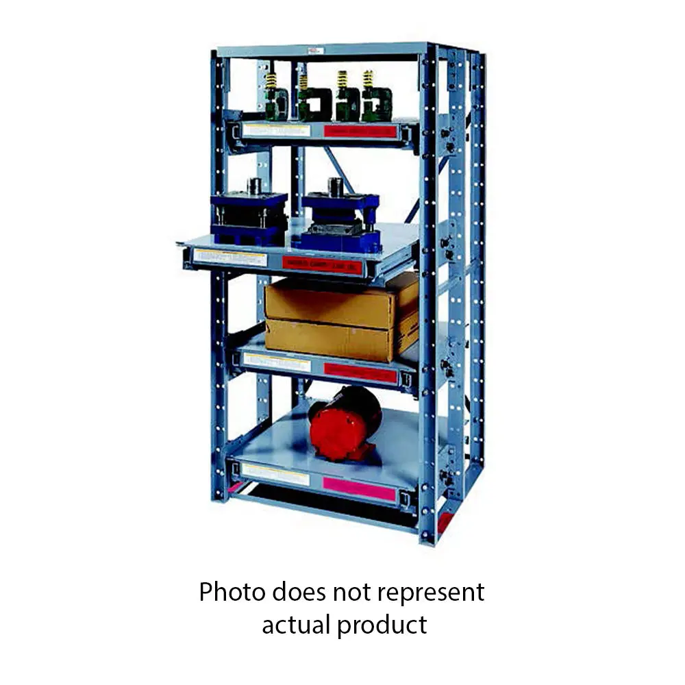 Expandable Roll-Out Shelf Rack Add-On - 2000 Lbs Per Shelf, Easy Access 1