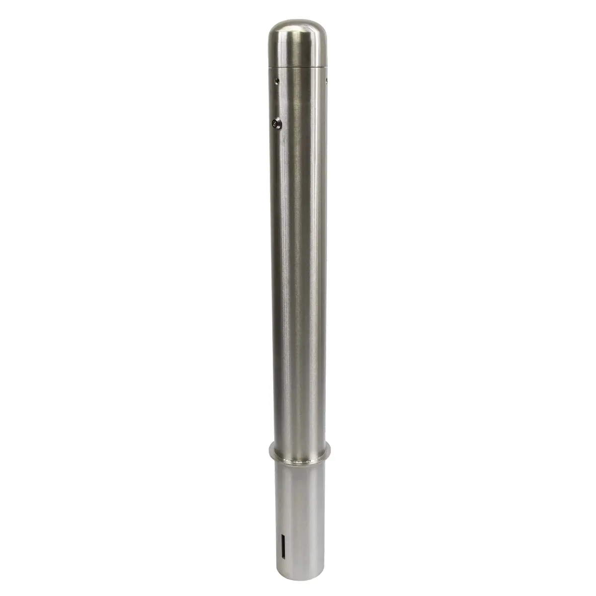 4" Stainless Steel Internal Locking Removable Bollard With Embedment Sleeve (36" Height) 1