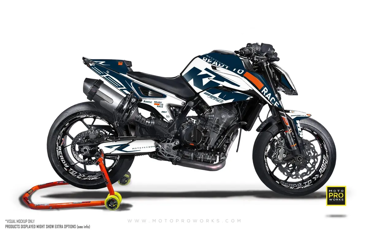 Ktm 790/890 Duke Graphics - "Sector" (Blue) 1