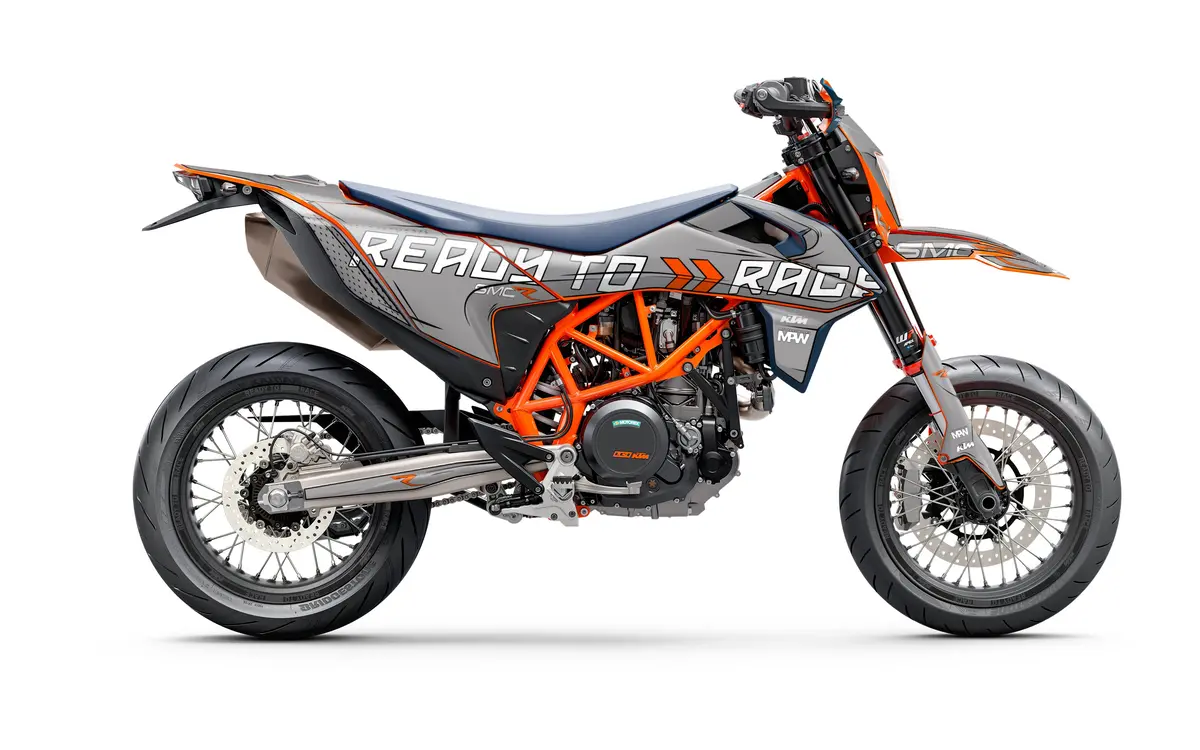 Ktm Enduro Graphics - “Ready2race-Trace“ (Grey) 1