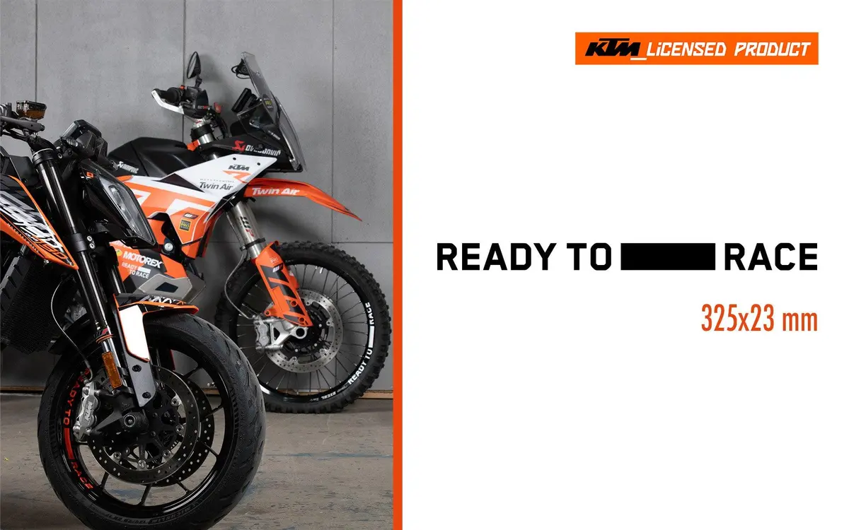 Ktm Decals - "Ready To Race" New Logo 2