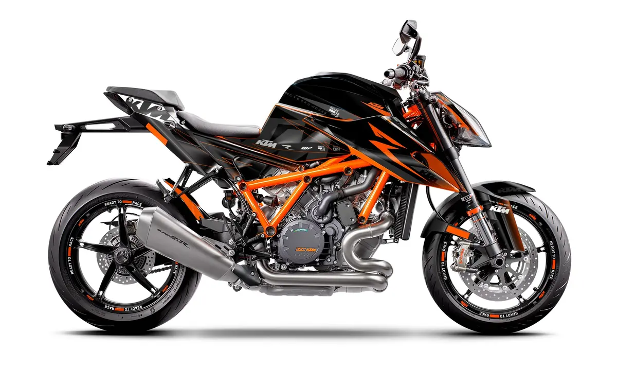 Ktm 1290 Super Duke R Graphics - "Revel" (Black) 1