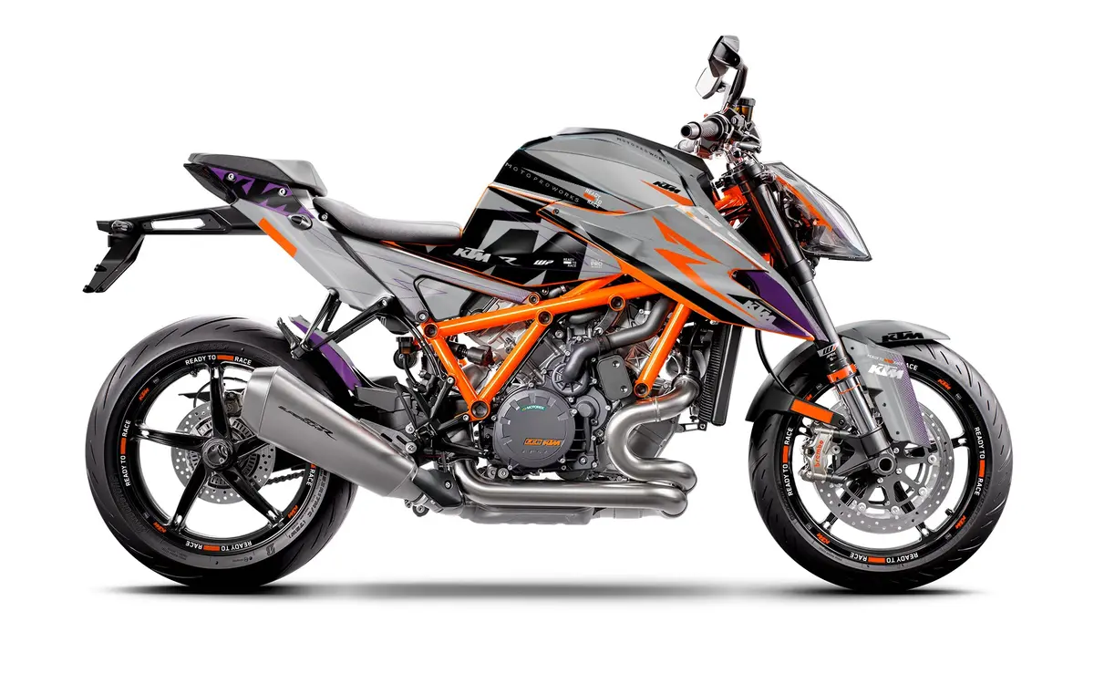 Ktm 1290 Super Duke R Graphics - "Revel" (Chalk) 1