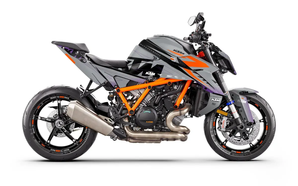 Ktm 1390 Super Duke R/Evo Graphics - "Revel" (Chalk) 1