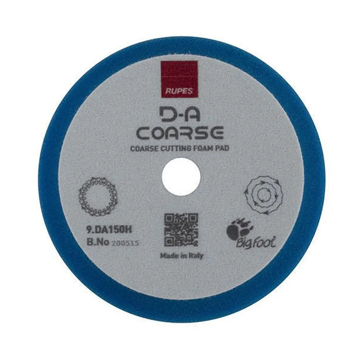 Rupes Bigfoot Da Coarse Cutting Foam Pad 150Mm - 9.Da150h (*) 1