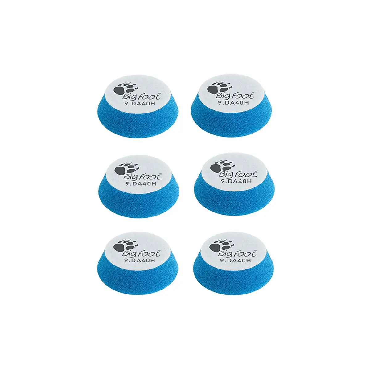 Rupes Bigfoot Foam Pad Coarse Blue 30/40Mm 6Pk - 9.Da40h (*) 1