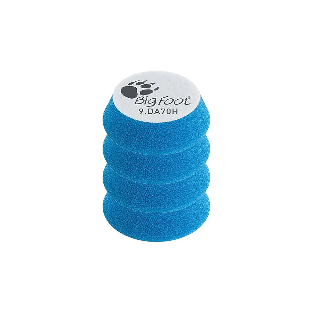 Rupes Bigfoot Foam Pad Coarse Blue 50/70Mm 4Pk - 9.Da70h (*) 1