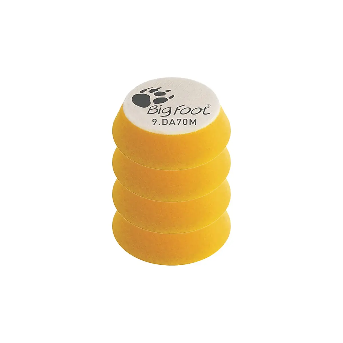 Rupes Bigfoot Foam Pad Fine Yellow 50/70Mm 4Pk - 9.Da70m (*) 1