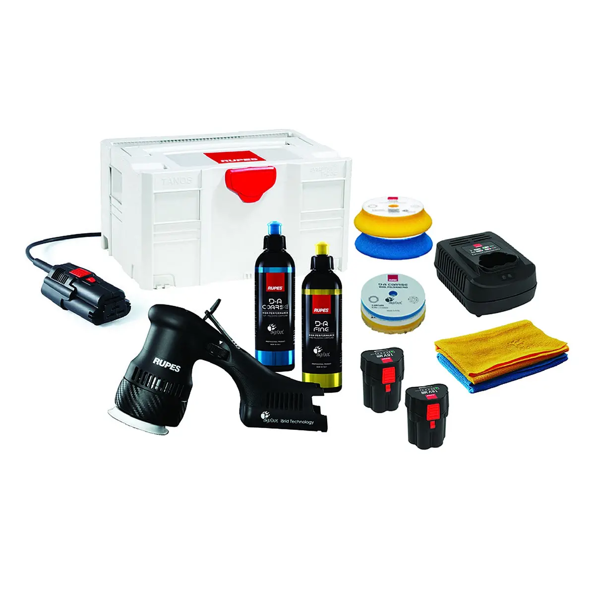 Rupes Hlr75 18V 2.5Ah Li-Ion Cordless Mini 75Mm (3") Polisher (*) 2