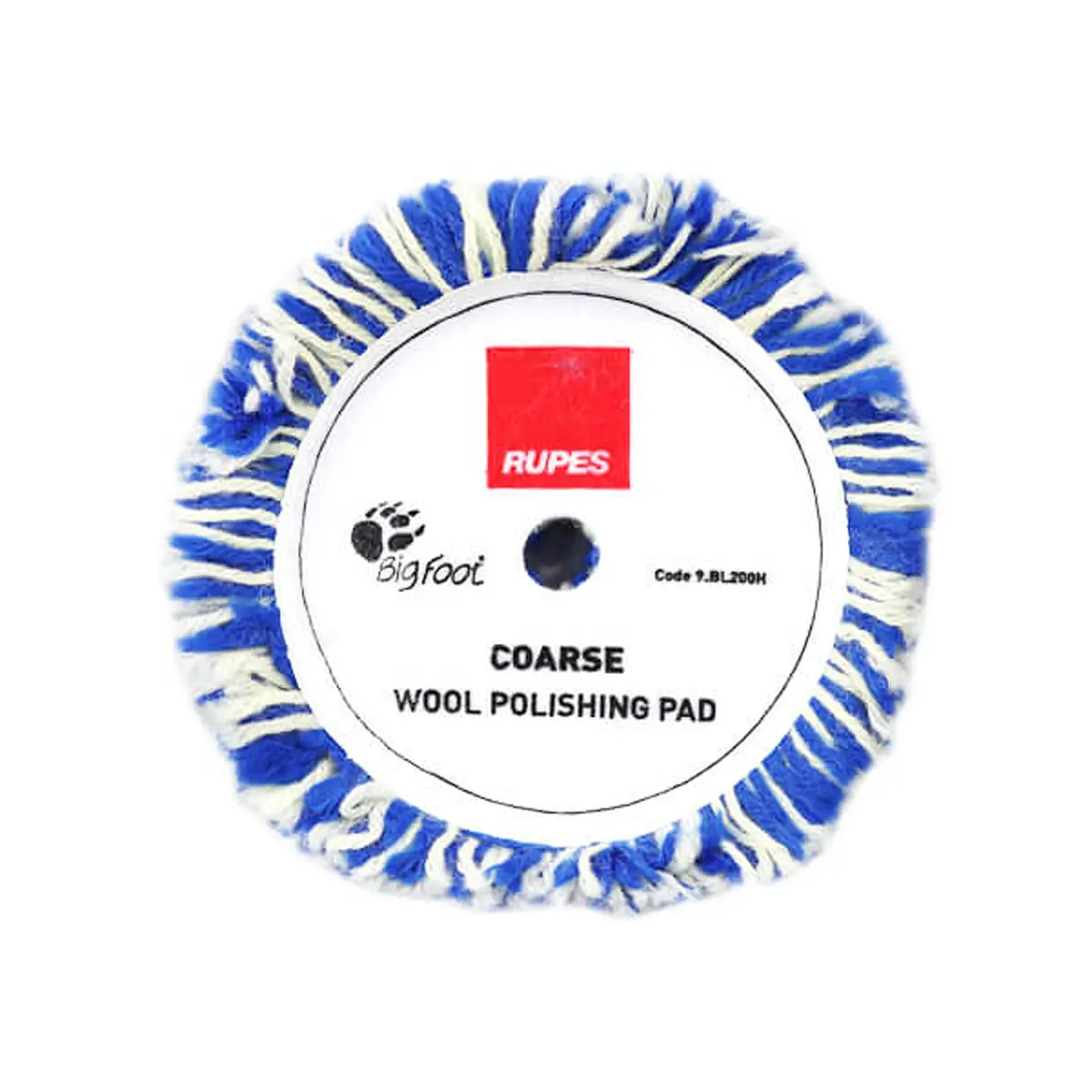 Rupes Heavy Cut Twisted Wool Rotary Pad - 5"/6"/6.5" (*) 1