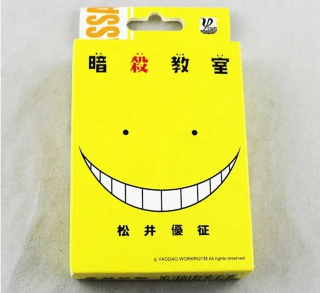 Jogo De Cartas - Assassination Classroom - Novo 1