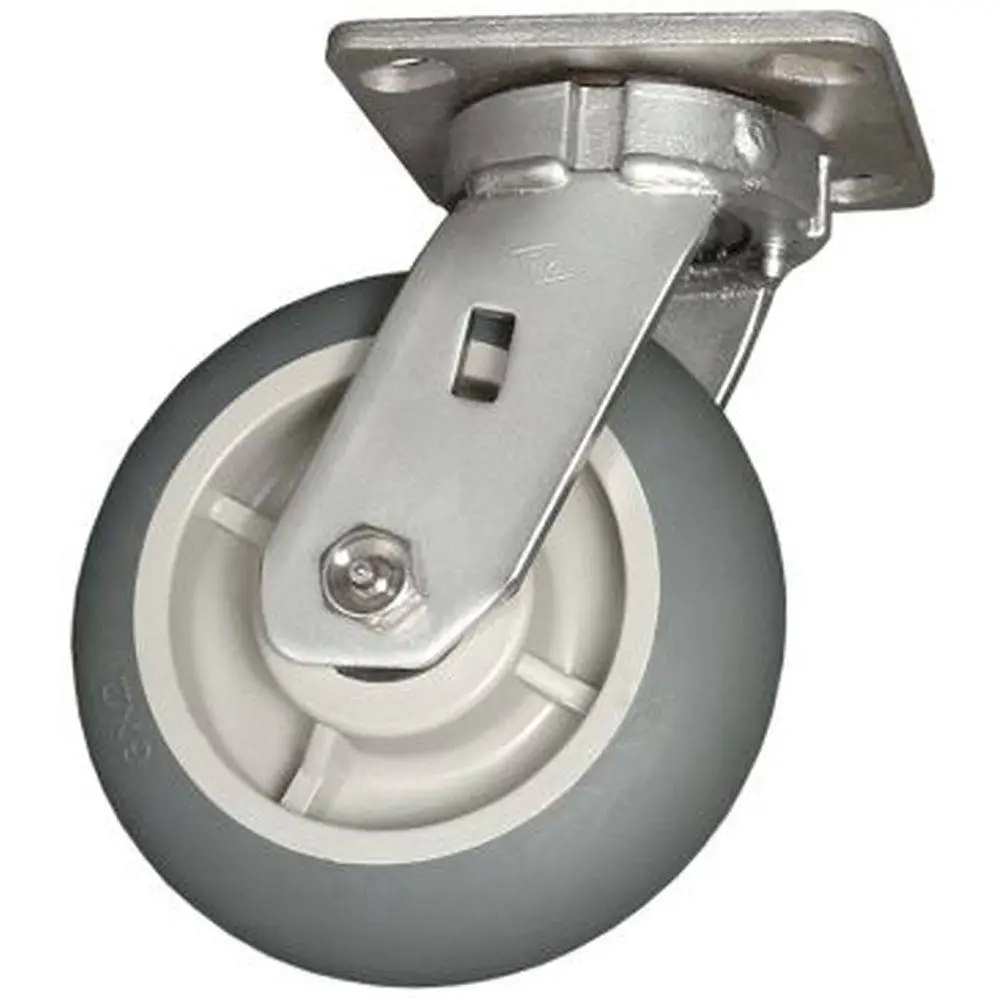 6" X 2" Thermo-Pro Kingpinless Swivel Caster S.S., 500 Lbs. Cap. 1