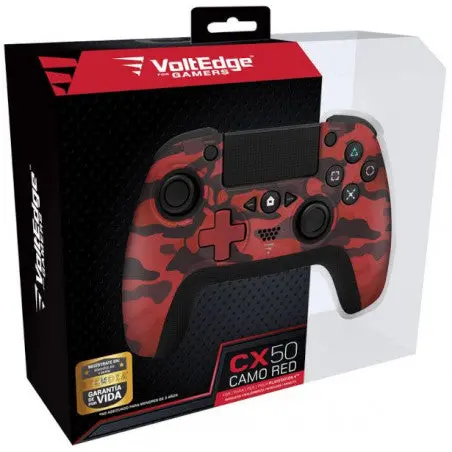Comando Voltedge Vermelho Camouflage Cx50 - Para - Ps4 1