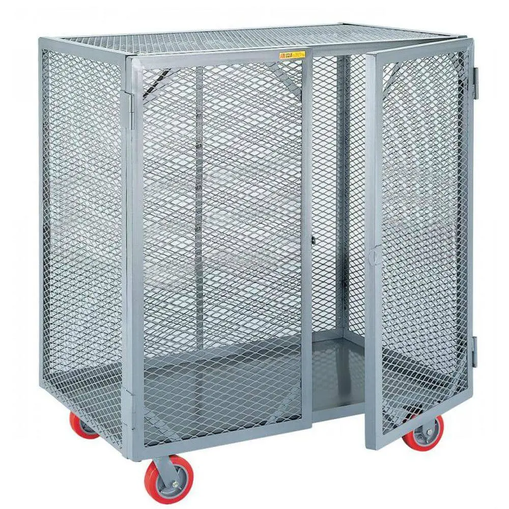 Heavy-Duty Mobile Storage Locker W/O Shelf 1