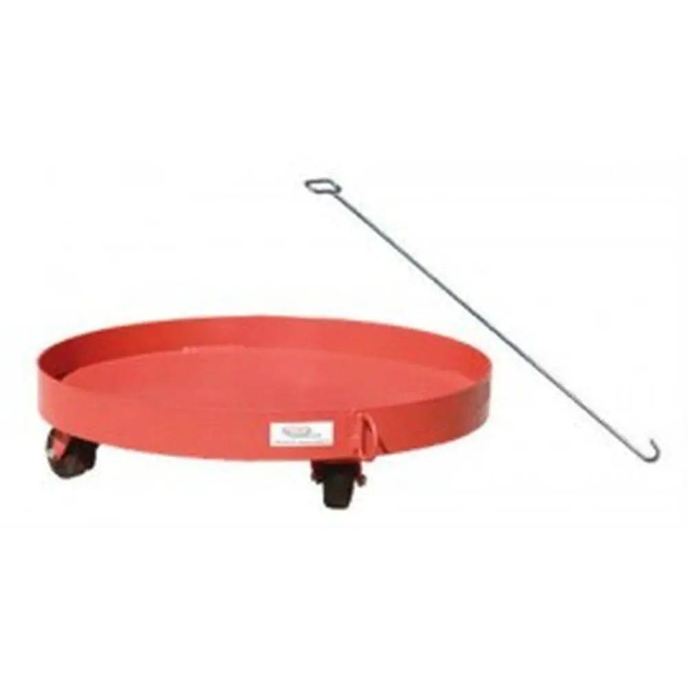 Solid Deck Drum Dolly W- Handle 1