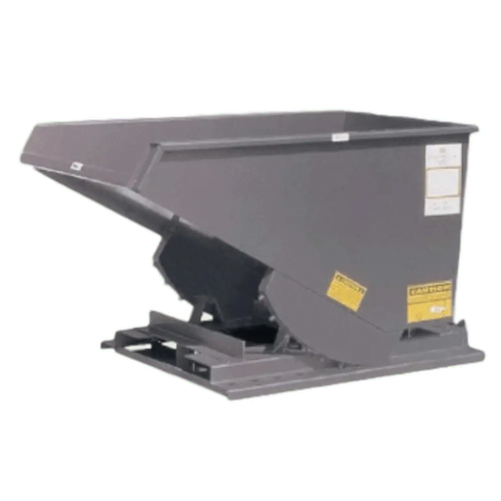 Low Profile Self Dumping Hopper Extra Heavy Duty (3 Cubic Yards) 1