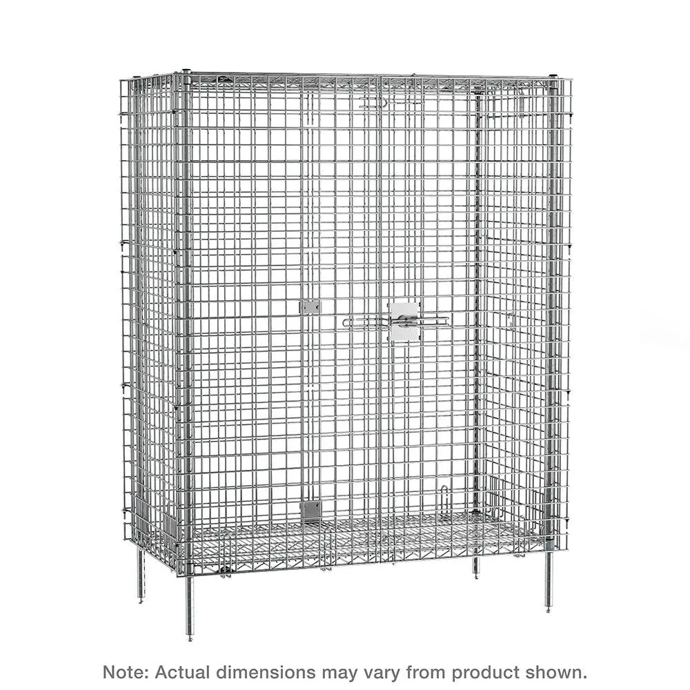 Metro Qwikslot Stationary Security Shelving Unit 1