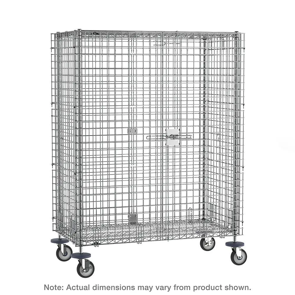 Metro Qwikslot Mobile Security Shelving Unit 1