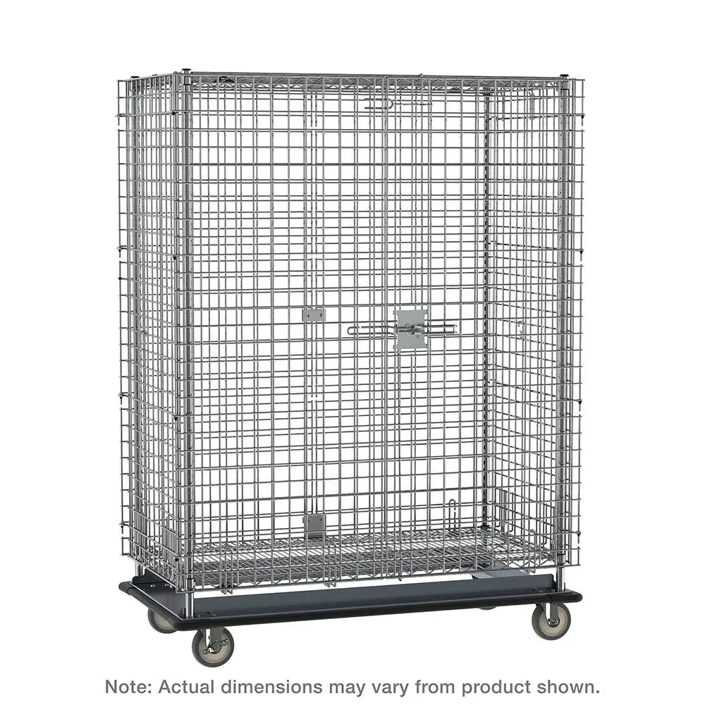Metro Qwikslot Heavy-Duty Mobile Security Shelving Unit 1