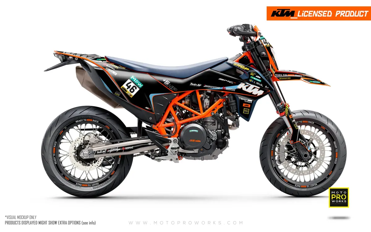 Ktm Graphics - 690 Smc-R "Smgp" (Black) 1