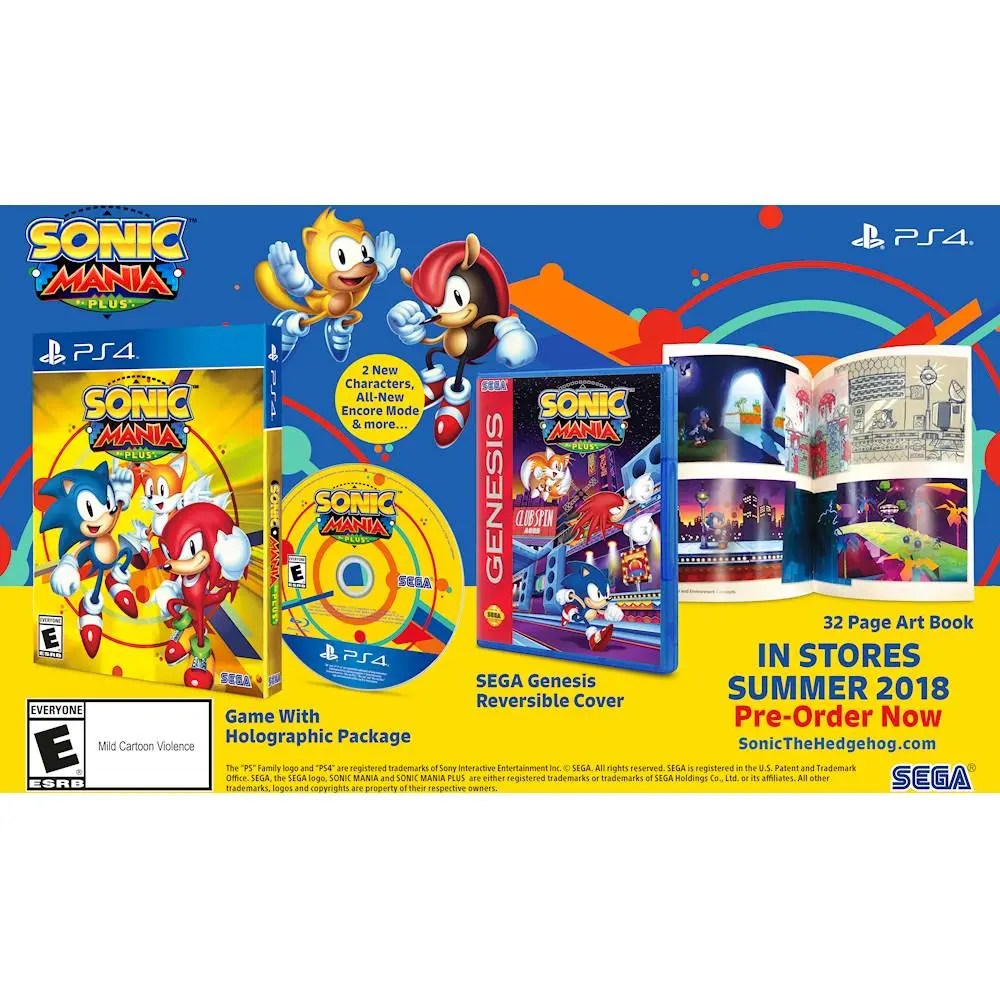 Sonic Mania Plus - Novo - Ps4 2