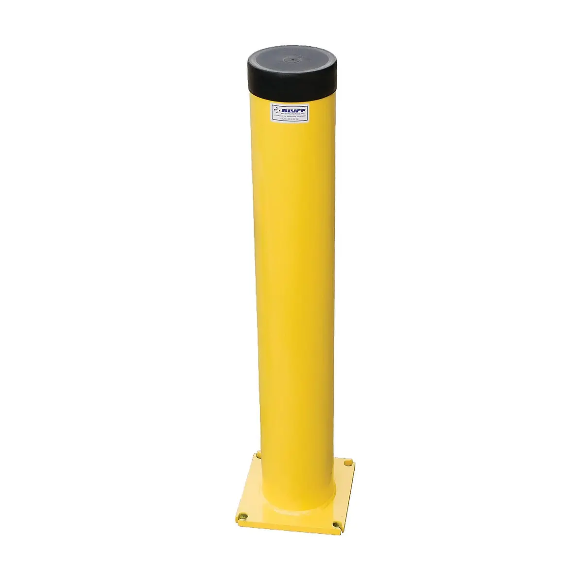 Bluff Yellow Steel Bollard Post 1