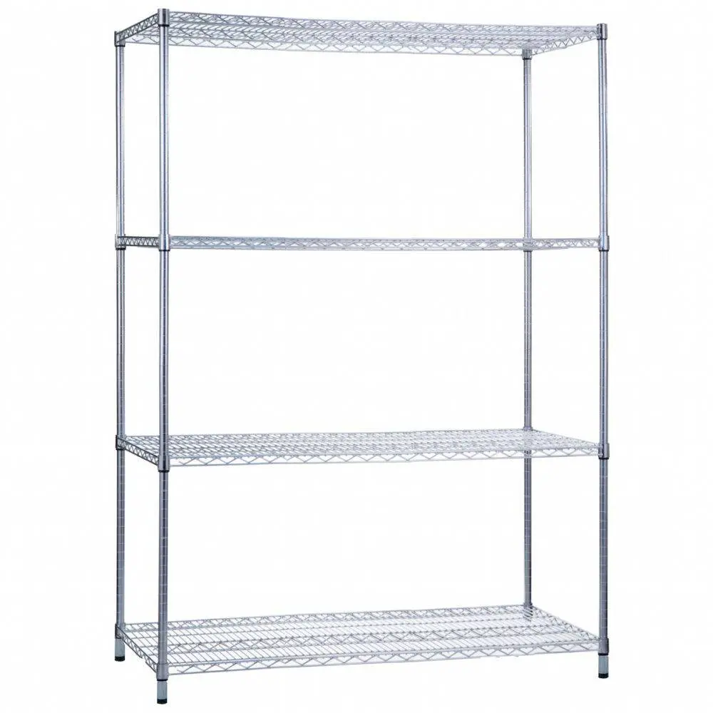 Wire Shelving Unit - 24" X 48" X 72" 1