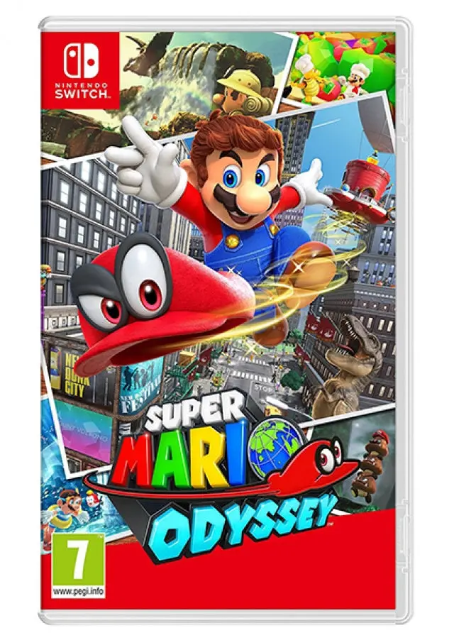 Super Mario Odyssey Nintendo Switch - Novo 1