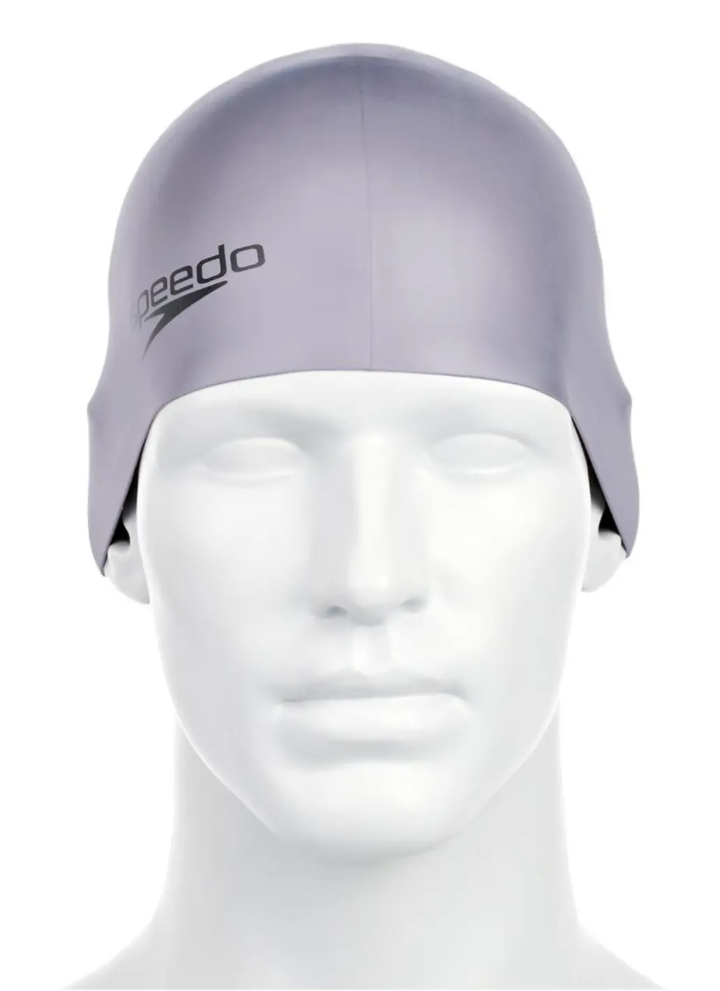 Speedo Plain Moulded Silicone Cap 1
