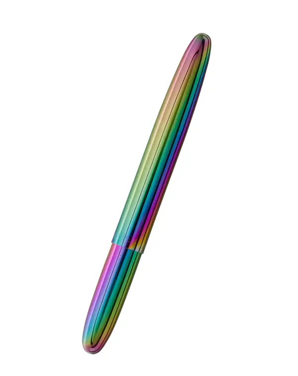 Supernova Rainbow Titanium Nitride Bullet Space Pen 1