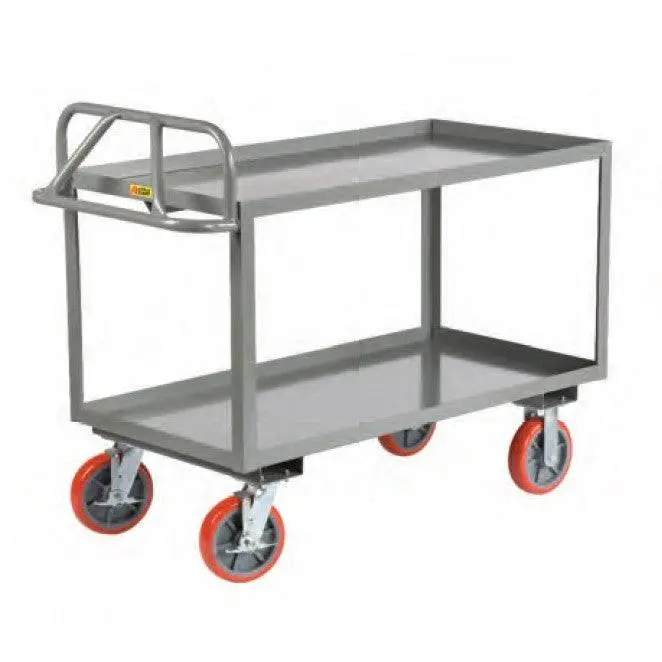 Ergonomic Shelf Truck (2 Shelves W/ Lips) 1