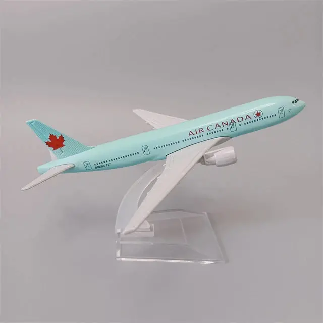 Avião Colecionável Air Canadá A380 Escala 16 Cm 1