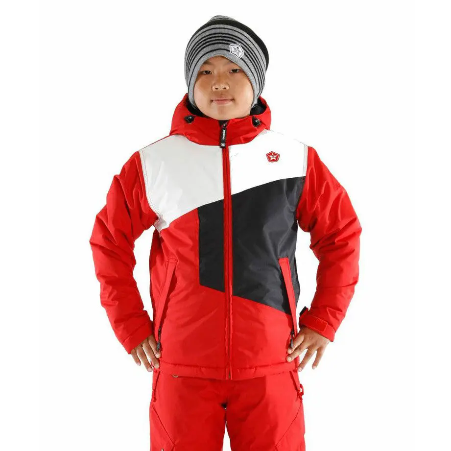 Sessions Score Jacket – Youth - Red 1