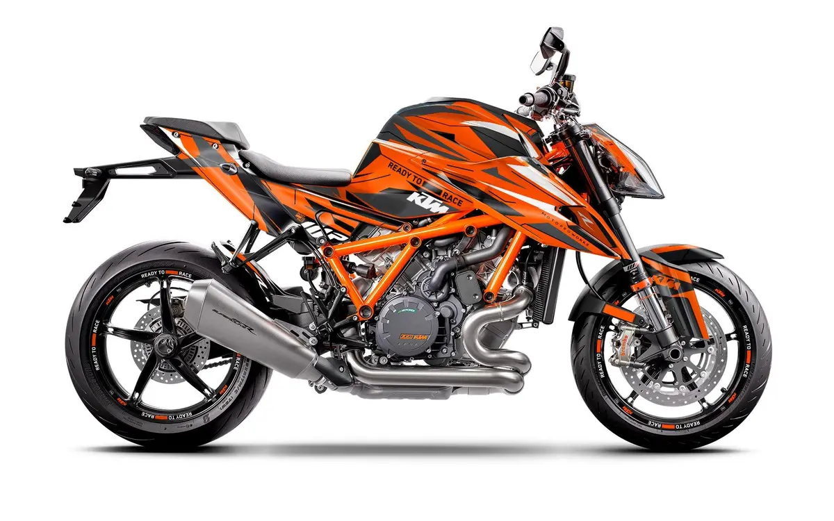 Ktm 1290 Super Duke R Graphics - "Shapeshifter" (Orange) 1