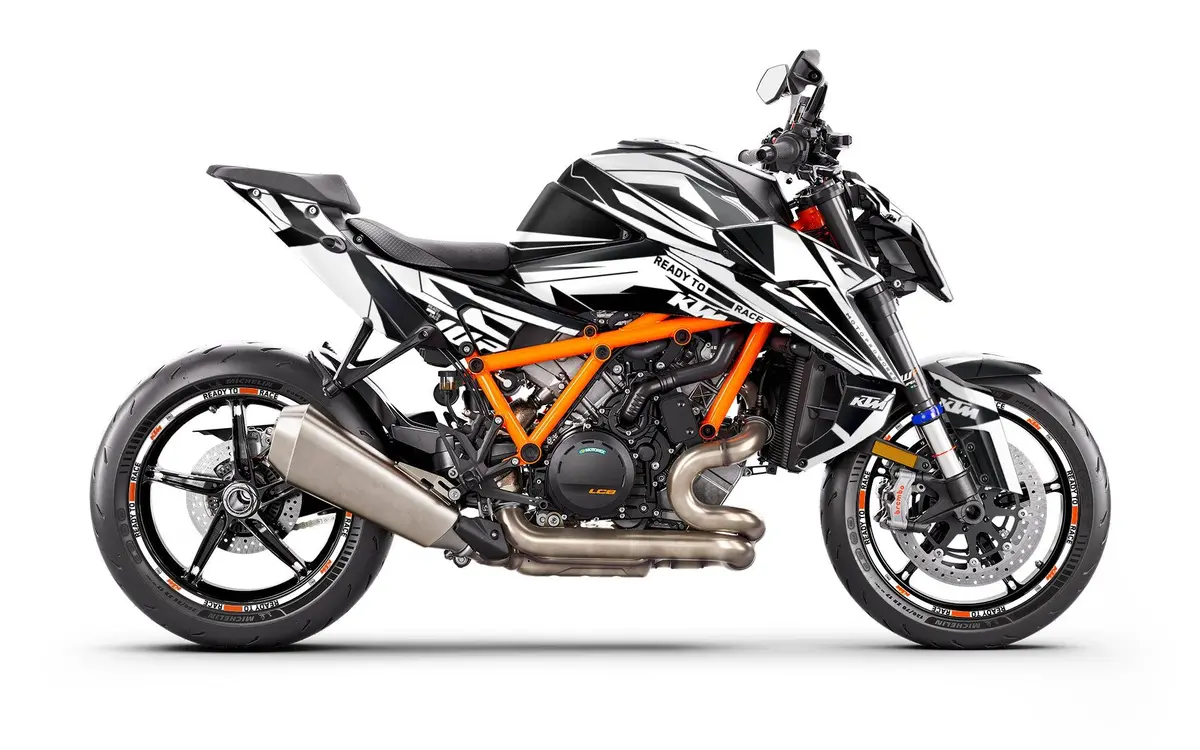 Ktm 1390 Super Duke R/Evo Graphics - "Shapeshifter" (White) 1