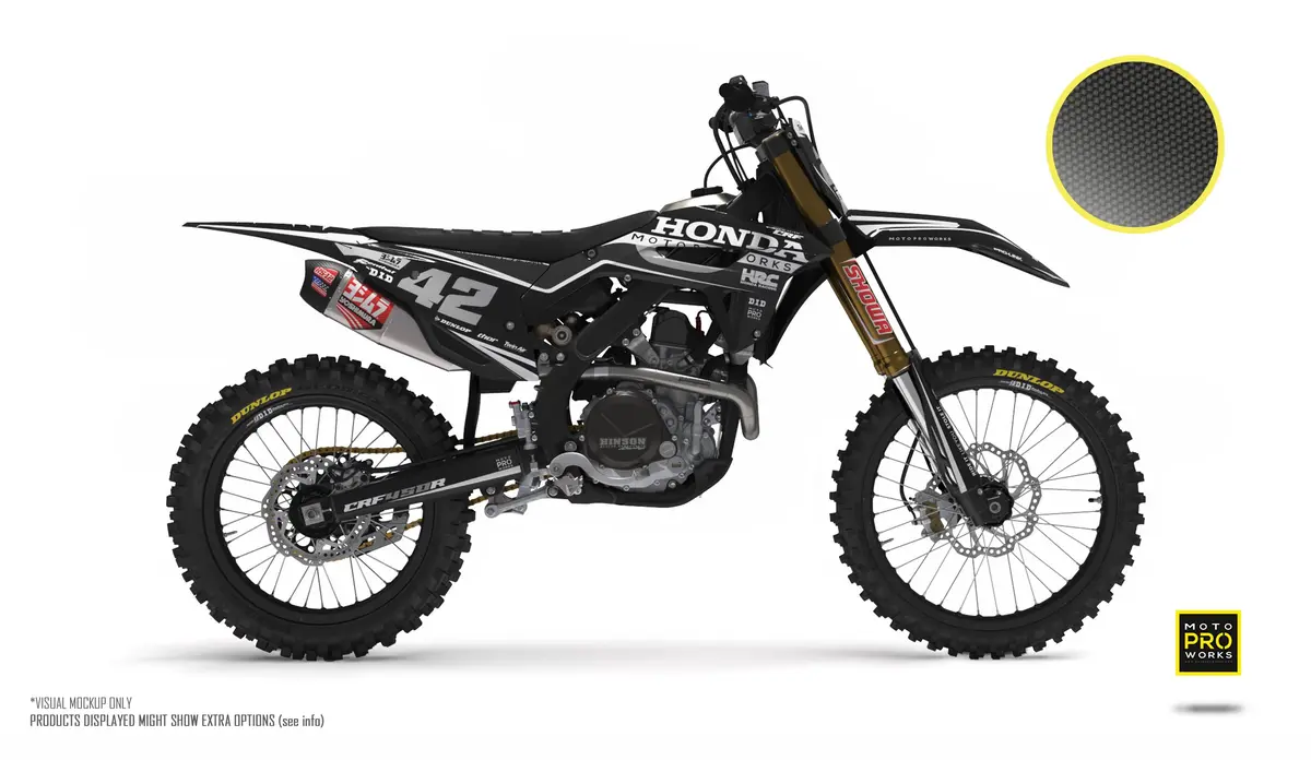 Honda Graphics - "Siguiente" (Carbon/Black) 1